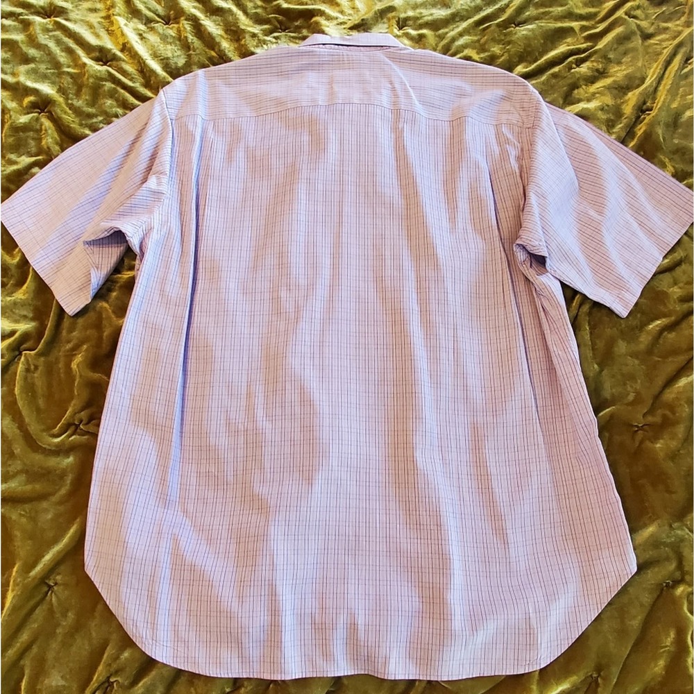 Robert Talbott Short Sleeve Button Down Shirt Xl - image 4